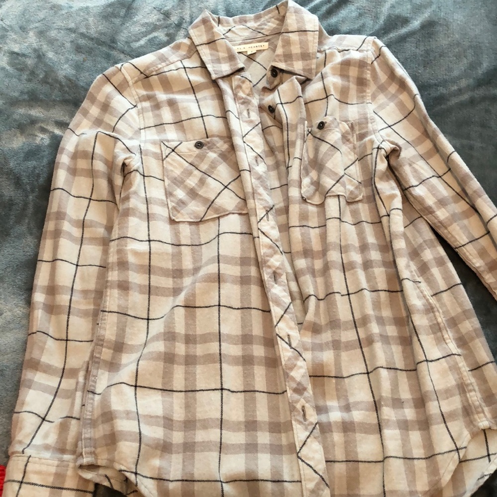 LA Hearts Flannel Size Small